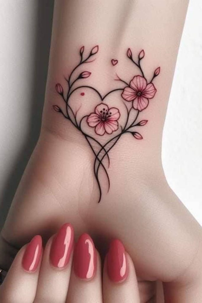Behind Arm Tattoo Women