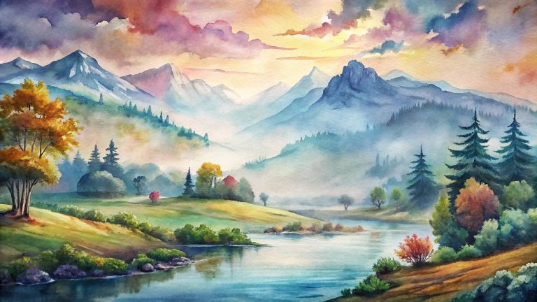 Watercolor Landscapes