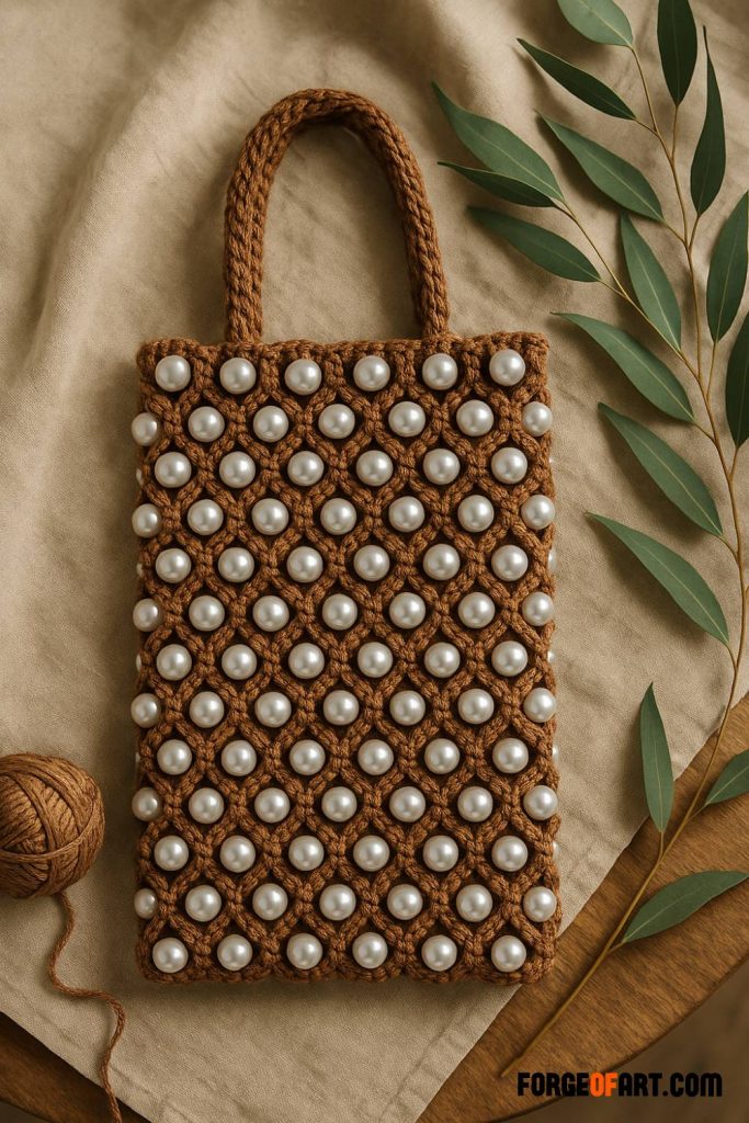 Pearl Drama in Crochet
