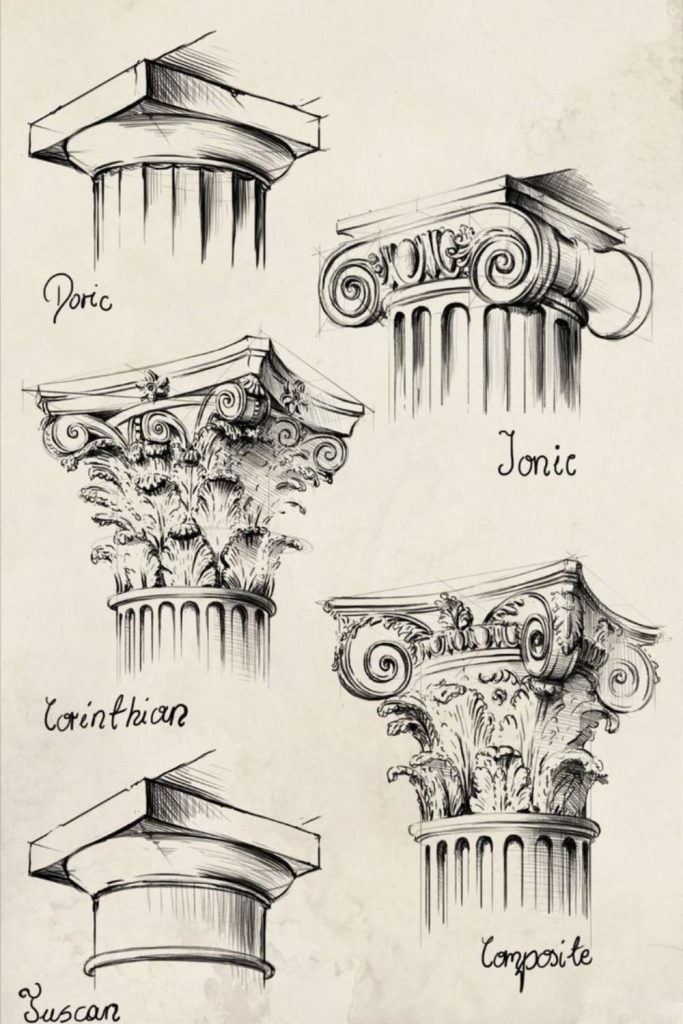 Gothic Architecture Drawing