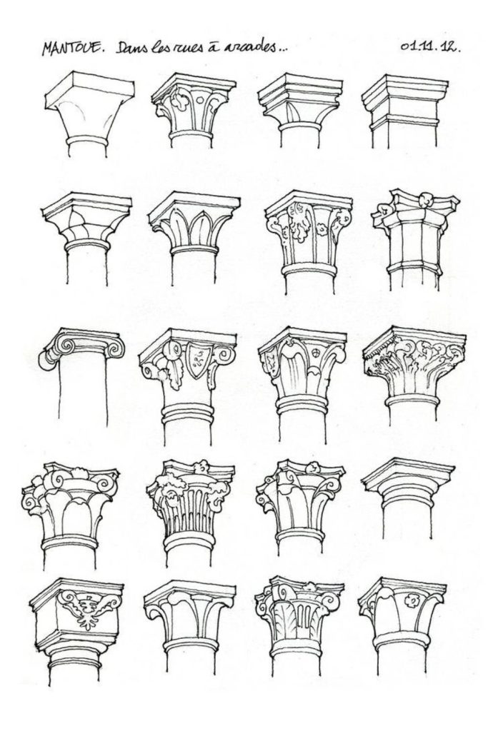 Gothic Architecture Sketches