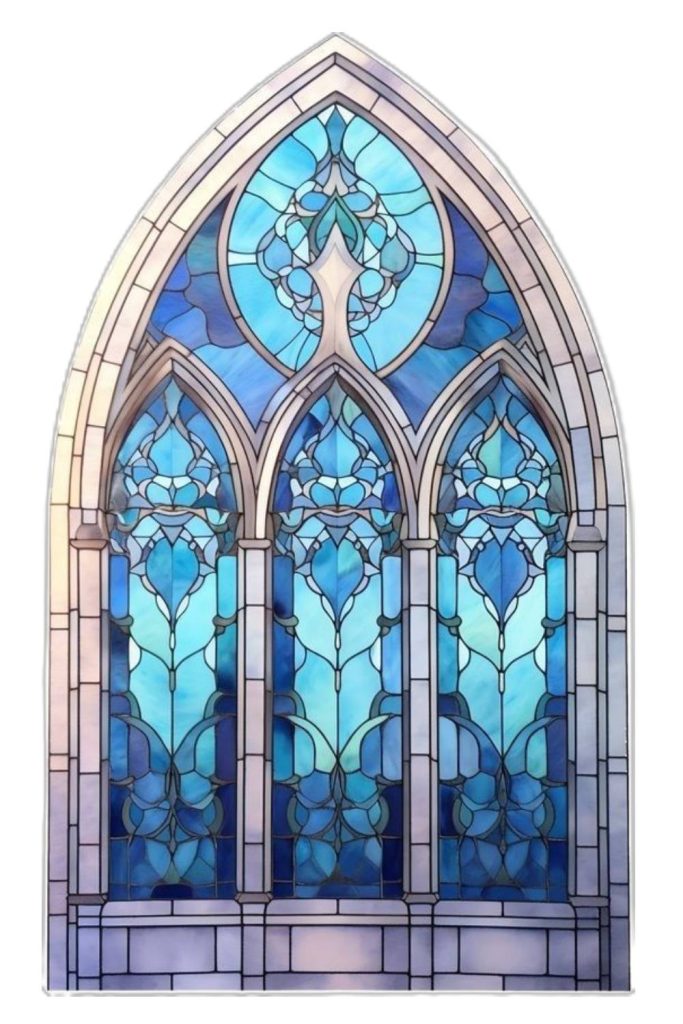Gothic Architecture Stained Glass Windows