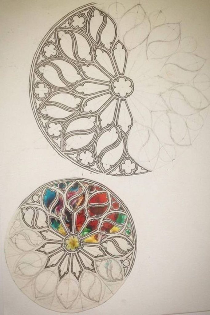 Gothic Architecture Drawing